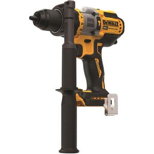 DeWalt 20V Brushless <b>Hammer</b> Drill With Side Handle For Heavy Duty Drilling And Demolition Tasks - Product Image 1