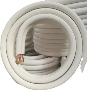 3/8+3/4 Air Conditioner Insulated Copper Pipe AC Kit Connection Pipe