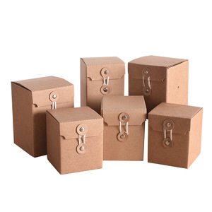 Wholesale Kraft Paper <strong>Box</strong> Honey Glass Bottle Coffee Sugar Tea <strong>Mug</strong> Packaging <strong>Box</strong> with Clasp Closure - Product Image 6