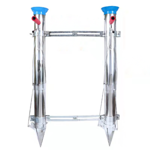 Tay Trồng Hạt Giống Rau Bằng Thép Không Gỉ Hướng Dẫn Sử Dụng Rau 7.6Cm Máy Gieo Hạt Ngô Công Cụ Cầm Tay Máy Gieo Hạt Giống - Product Image 1