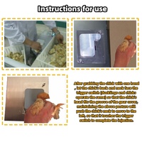 Machine automatique d'injection de vaccin de poulet pour seringue vétérinaire continue de poussins