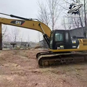 Excavadora usada Caterpillar 330D2L de 30 toneladas, marca japonesa, con motor CAT, excavadora de segunda mano, excavadora grande de cadenas, procedente de Japón. - Product Image 3