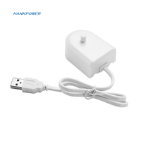 Chargeur USB à induction pour brosse à dents électrique OEM ODM disponible pour câble de charge Philips HX6100 HX6322 HX6511 HX6730 HX6850