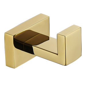 Soporte para papel higiénico de acero inoxidable 304 montado en la pared, juego de portarrollos de papel tisú negro para baño, gancho para ropa de casa - Product Image 1
