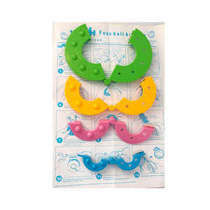 Pompom Makers 4 Taille Pom Poms Maker Tool Set DIY Fluff Ball Weaver pour DIY <span class=keywords><strong>Laine</strong></span> Fil À <span class=keywords><strong>Tricoter</strong></span> - Product Image 3