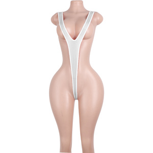 Trajes de <span class=keywords><strong>Baile</strong></span> Brillantes con Diseño de Halter Elegante y Bikinis Sexys que Incluyen Tanga y <span class=keywords><strong>Tangas</strong></span> para Actuaciones en Escenario - Product Image 2