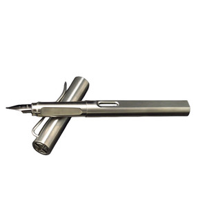 <span class=keywords><strong>Il</strong></span> nuovo modello di penna stilografica Business in titanio con logo personalizzato - Product Image 2