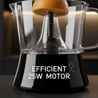 Elektrische citruspers SKD sinaasappelpers onderdelen 25w 1000ml modern eenvoudig compact ontwerp dubbele kop elektrische citruspers