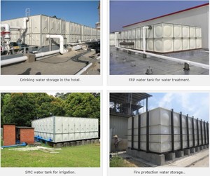خزان مياه من الألياف الزجاجية FRP سعة 2000 لتر و1500 لتر و<span class=keywords><strong>1000</strong></span> لتر مقاوم للتآكل - Product Image 2