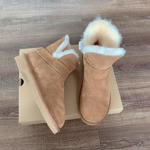 Uggs Bottes de neige d'hiver Maison Mules Pantoufles Femmes Chaudes Cachemire Fond Epais <span class=keywords><strong>Tasman</strong></span> Pantoufles - Product Image 5