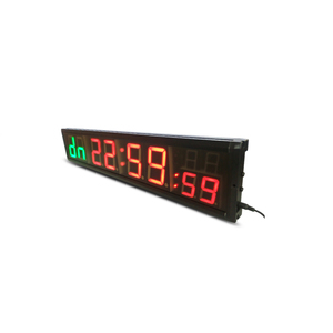 Honghao mini đa chức năng Thiết bị tập thể dục trong nhà đồng hồ điện tử điều khiển từ xa đồng hồ đếm ngược kỹ thuật số LED một mặt - Product Image 1