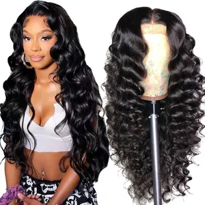 Brazilian Lace Front Wigs Loose Deep Full Lace Human Hair Wig For Black Women Glueless Cuticle Aligned Hair Lace Frontal Wigs