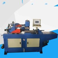 Mesin Flaring Shrink Tube untuk Titanium, mesin pembentuk ujung pipa pertukaran panas dengan fitur bel mulut