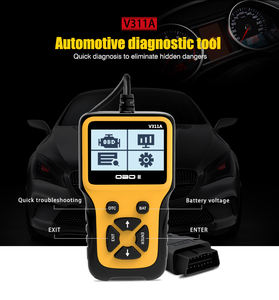 เครื่องมือสแกนเครื่องยนต์ยานยนต์มือถือ V311A ระดับมืออาชีพ เครื่องอ่านคอมพิวเตอร์ยานยนต์ เครื่องสแกนวินิจฉัยรถยนต์ อุปกรณ์ทดสอบ OBD2 - Product Image 3
