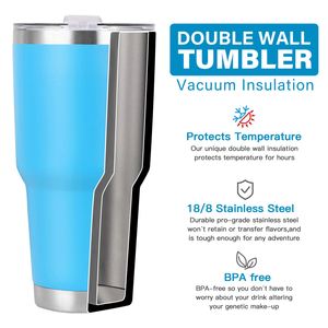 Factory Hot Selling 30 oz Double Wall Stainless Steel Water Bottle Tumbler Travel Mug Custom Logo Thermal Glasses Insulation Cup - Product Image 4