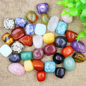 Bulk Turquoise Amethyst Rose Quartz Crystal Rough Stone Polished Gemstone Tumbled Stones Wholesale