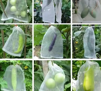 Sacs de culture de fruits et légumes en PE blanc 60 mailles, portables et réutilisables, 2,5 x 10 m, pour serre, vente en gros sur mesure MQ