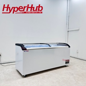 Congélateur commercial mini portable de comptoir pour glaces et gelatos avec boîte lumineuse <span class=keywords><strong>publicitaire</strong></span> intégrée - Offre Spéciale - Product Image 4