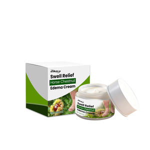 Crème de soin des <span class=keywords><strong>jambes</strong></span> OEM Horse Chestnut Extraits naturels de plantes Améliore la circulation sanguine Soulagement des œdèmes Soins des veines Massage externe - Product Image 1