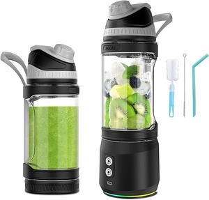 碎冰便携式搅拌机可充电便携式冰沙搅拌机无绳个人旅行搅拌机 - Product Image 1