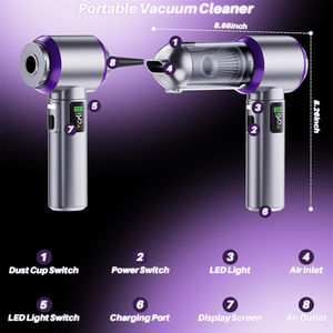 Aspirateur sans fil puissant 3-en-1, aspirateur à main sans fil, 3 modes réglables, aspiration puissante de 17000 PA pour voiture et maison - Product Image 4