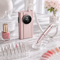 Vantrend Beauty - Outil électrique professionnel de manucure et pédicure avec écran LED, faible bruit, équipement de perceuse à ongles pour salon, fournitures pour ongles