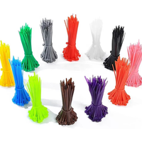 Bridas de nailon personalizadas de 4.8x300mm, autoblocantes, resistentes a los rayos UV, para gestión de cables en interiores y exteriores.