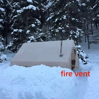 Vente d'usine 6,3 mètres carrés Tente de camping gonflable Colonne d'air Pliante Toit en Oxford Tente de camping familiale Imperméable Portable