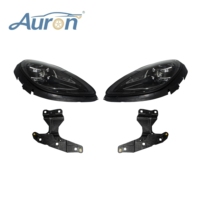 Phare avant AURON à faisceau quadruple CSP LED 12V 6000K 36W 6000 Lumens Haute Puissance Nouveau pour Macan 2014-2017 958.2 Rétrofit Universel
