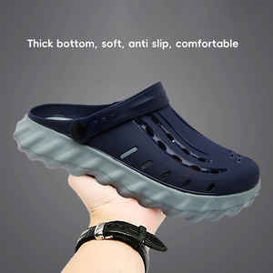 Sandalias de Verano con Diseño Nuevo, Antideslizantes, de EVA, Clásicas, para Jardín, Antideslizantes, para Caminar al Aire Libre, para Hombre - Product Image 2