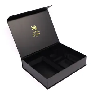 Versatile magnetic closure gift box with dividers Items 