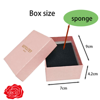 Boîtes cadeaux rigides personnalisées de luxe, écologiques, réutilisables, portables, faites à la main en carton imprimé, avec logo personnalisé et doublure en éponge pour bijoux