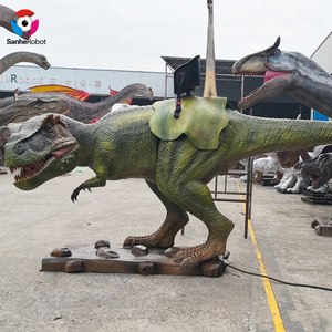 Tùy chỉnh hoạt hình đi bộ Triceratops Trex giải trí khủng long cưỡi Máy khủng long đi xe điện trên khủng long tương tác - Product Image 3