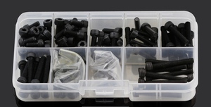 12.9 Lớp Thép Carbon Flat Round Cap Đầu Vít Bu Lông Và Các Loại Hạt Assortment Kit Vít Kit - Product Image 3