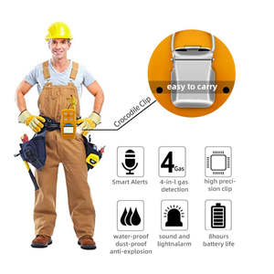 औद्योगिक प्रयोगशाला पोर्टेबल 4-इन-1 गैस विश्लेषक, रिसाव का पता लगाने और सह-निगरानी के साथ औद्योगिक प्रयोगशाला पोर्टेबल 4-इन-1 गैस विश्लेषक - Product Image 5