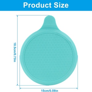 Bouchon de drain de douche, cache-drain en caoutchouc, bouchon de drain de baignoire 3 couleurs, cache-drain de baignoire - Product Image 5