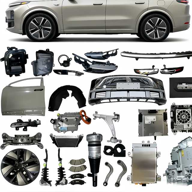 Wholesale New VIT Auto Parts Front Bumper Headlight Wheel Cover Sunroof Grill Rear Fender Suspension LiXiang L9 L8 L7 L6 12
