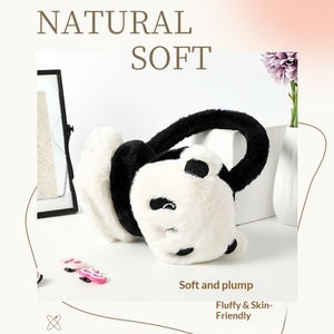 Orejeras de Invierno con Diseño de Oso de Dibujos Animados para Hombres y Mujeres - Estilo Coreano, Lindas Orejeras de Felpa Gruesa para Estudiantes - Product Image 2