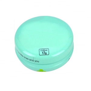 Envases de bálsamo labial metálicos a la moda al por mayor caja de lata de bolsillo vacía redonda para cosméticos reciclable y estampada - Product Image 1