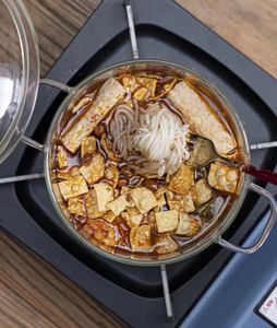 Pentola in Vetro Borosilicato ad Alta Resistenza al Calore, Utensile da Cucina per Fornelli a Gas, Adatta per Cucinare e Conservare Alimenti - Product Image 6