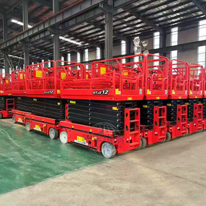 Platform Pengangkat Hidrolik Bergerak Sendiri, Elevator Gunting Portabel, 6m 8m 10m 12m - Product Image 5