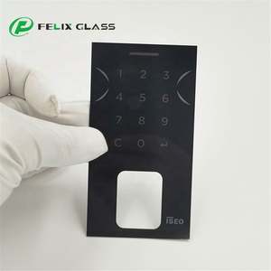 Protection d'écran LCD en verre trempé fumé personnalisé, utilisation industrielle, décoration, bords taillés en diamant 2.5D, semi-noir, 20% de lumière - Product Image 1