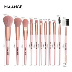 Maange-Juego de brochas de maquillaje profesional, venta al por mayor, marca propia - Product Image 6