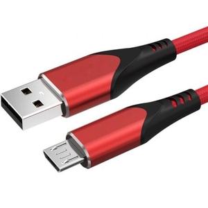 Cable USB 2.0, 1.5m, Rojo, USB Macho a Micro USB Macho, 60W, 480Mbps; Ideal para carga y transferencia de datos. - Product Image 1