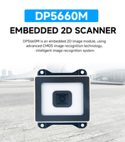Lecteur de codes-barres fixe de haute qualité DP5660M NFC RS485 Weigand 2D QR 1D Laser Element USB Contrôle d'accès Kiosque Distributeur automatique