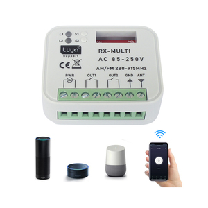 Ricevitore Bluetooth Smart TUYA MESH 2.0 AC85-220V, Controller per Porte di Garage Multifrequenza 280-915MHz - Product Image 5