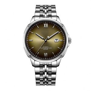 Montre de luxe en gros pour homme, en quartz doré, avec affichage de la date, étanche, pour le sport, bracelet en acier inoxydable - Product Image 6