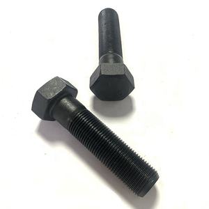 Aço carbono OEM Custom <span class=keywords><strong>10</strong></span>.9 Óxido preto DIN933 alta elasticidade <span class=keywords><strong>hex</strong></span>ágono cabeça parafuso sextavado - Product Image 5