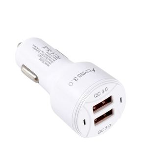 Dual Port USB 36W QC3.0 Car Charger Fast Charging Car Adapter for iPhone 12 Pro Electric Car Accessories - Product Image 2