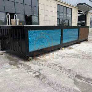 <span class=keywords><strong>Piscine</strong></span> préfabriquée en conteneur de grande taille pour l'extérieur, personnalisée pour la cour, 20 pieds, à vendre - Product Image 1